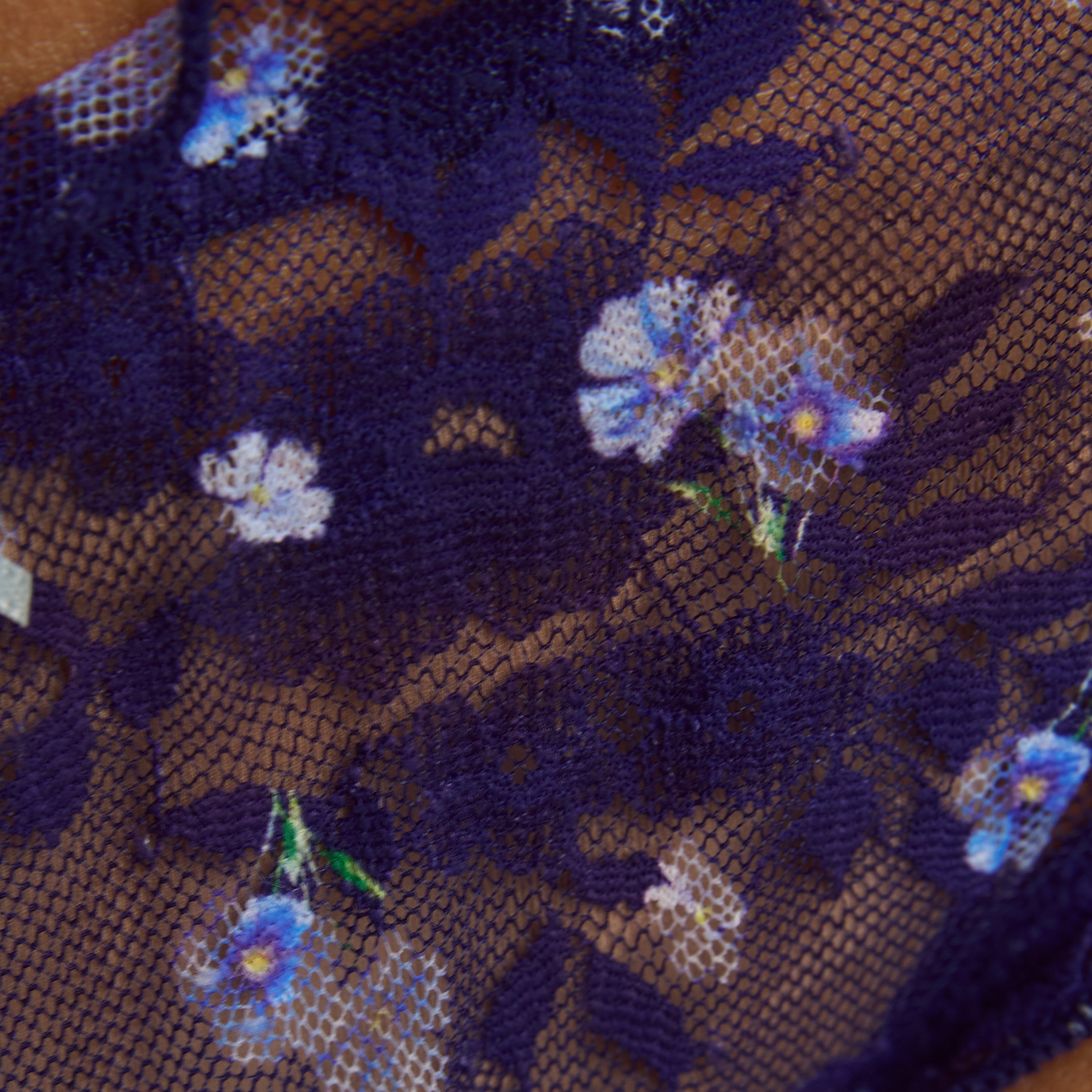 Printed Thong (3-pak) | Printed Thong (3-pak) - Blå Print