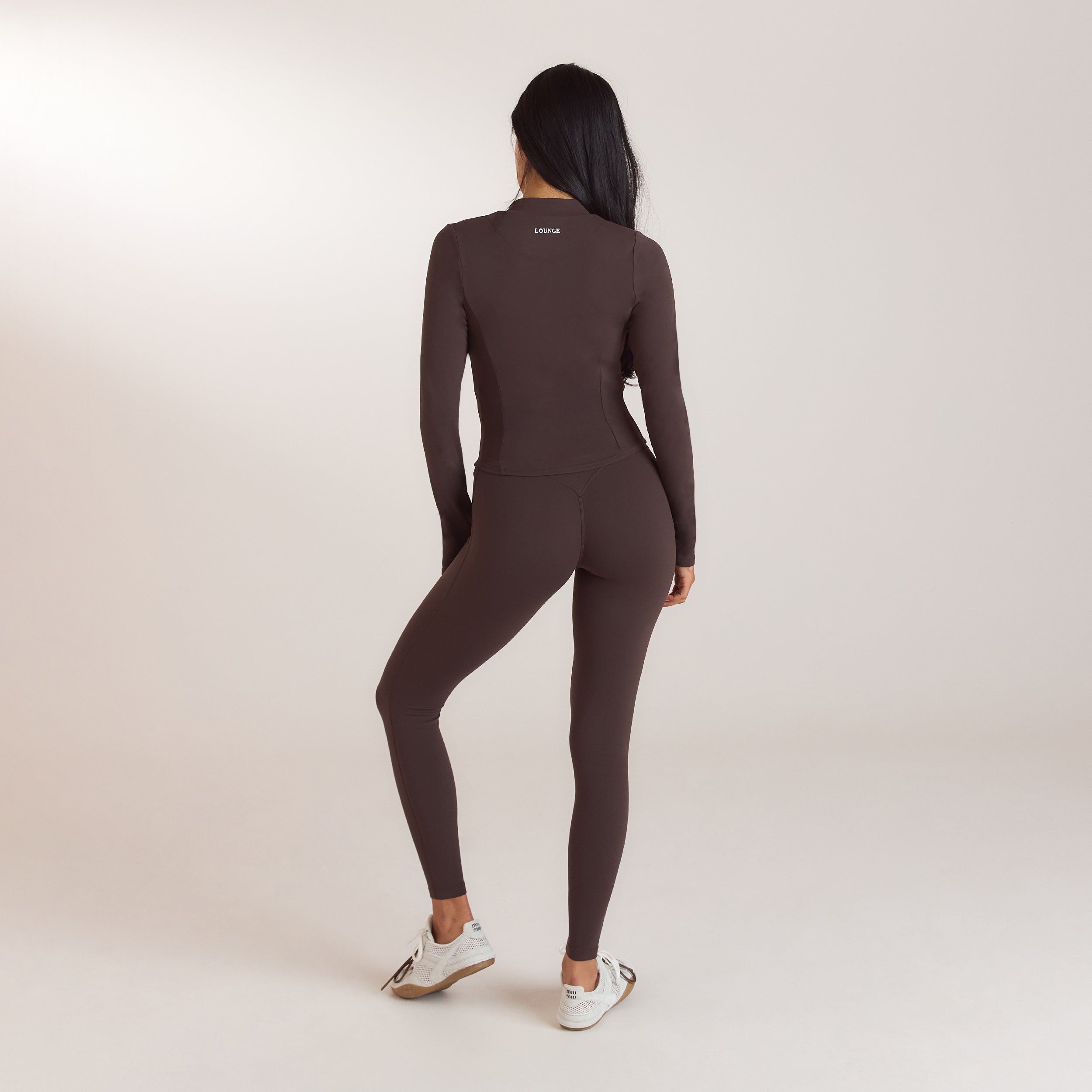 ContourSoft™ Klassiske Leggings | ContourSoft™ Klassiske Leggings - Mørk Chokolade
