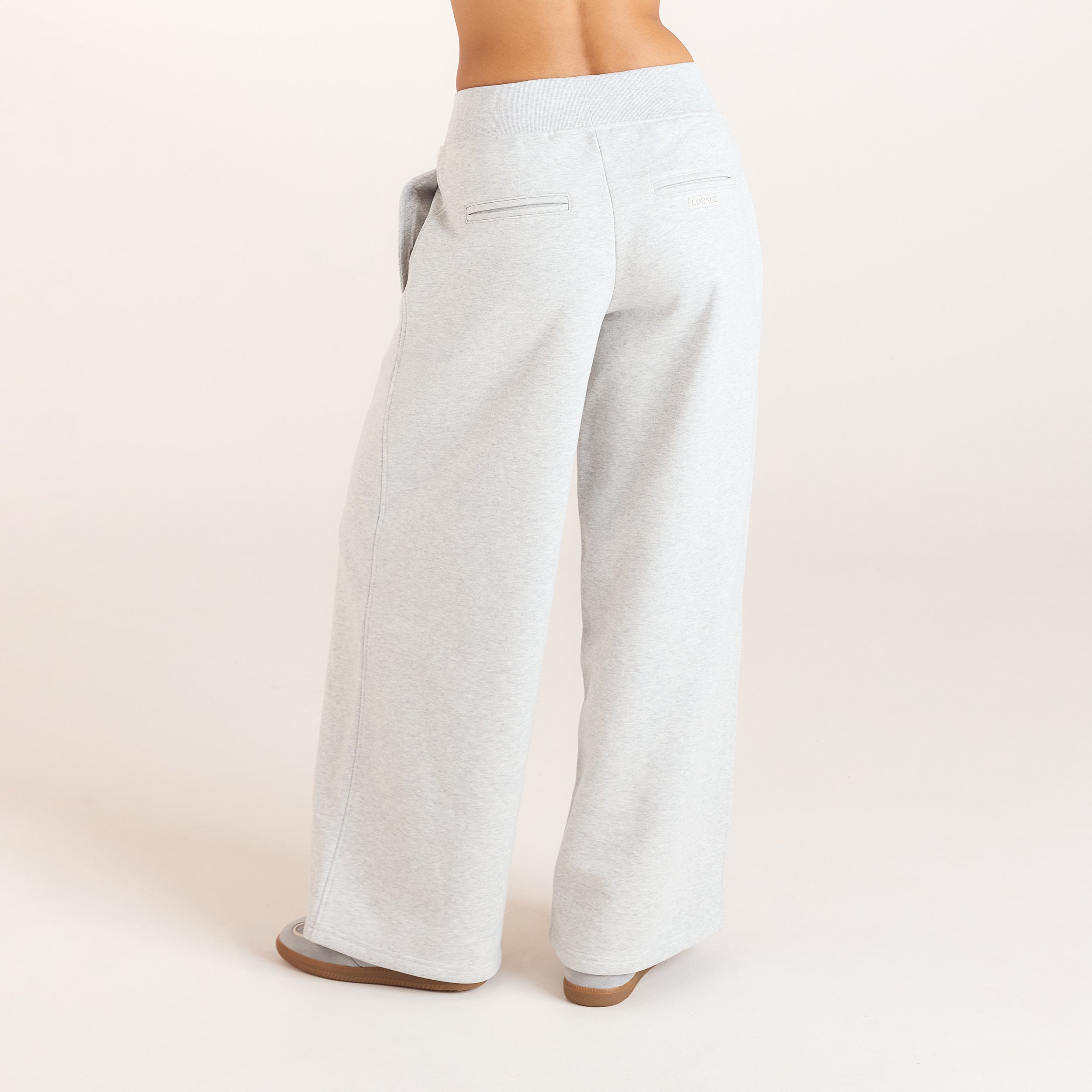 Joggers med lige ben | Joggers med lige ben - Grå