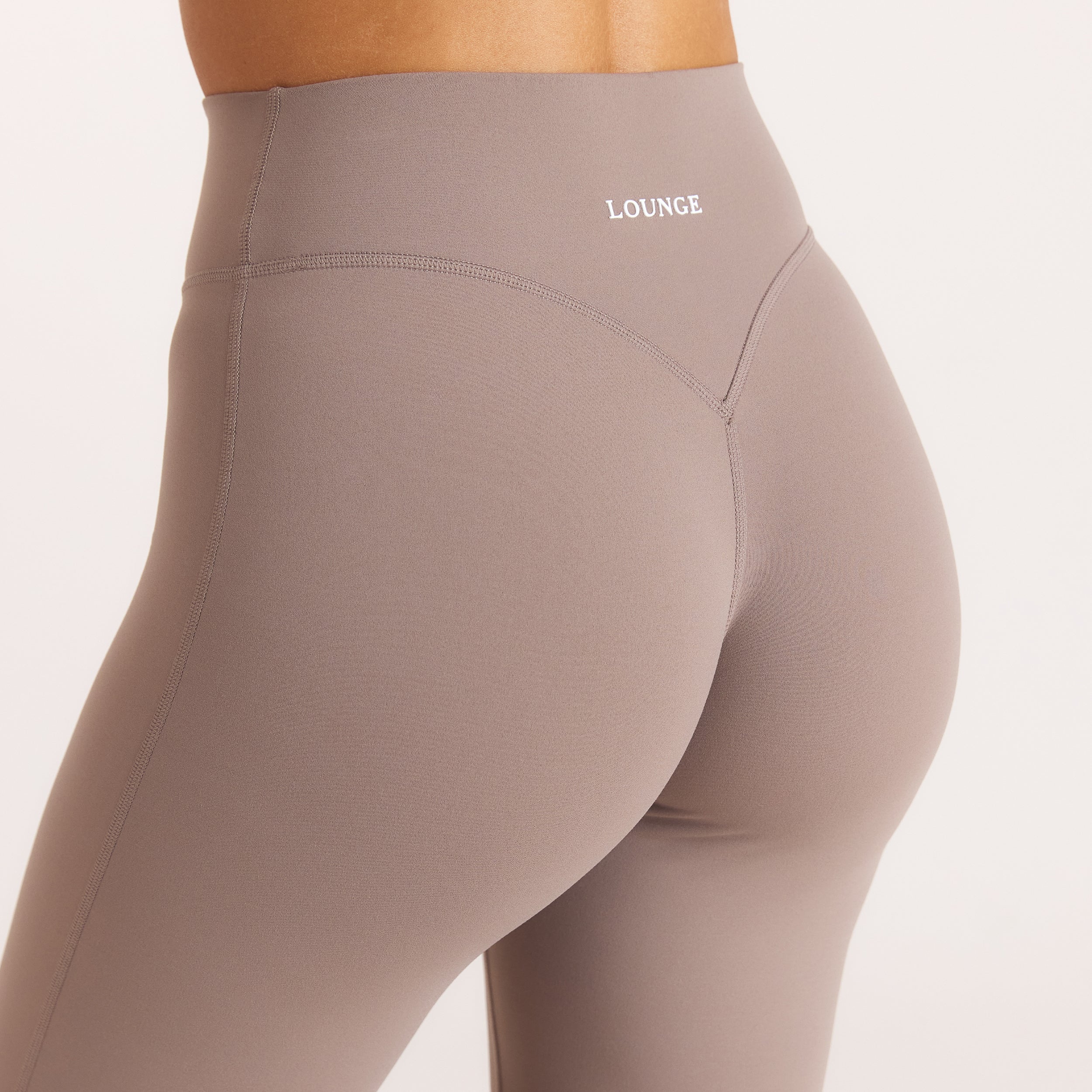 ContourSoft Udslåede Leggings | ContourSoft Udslåede Leggings - Svampefarvet