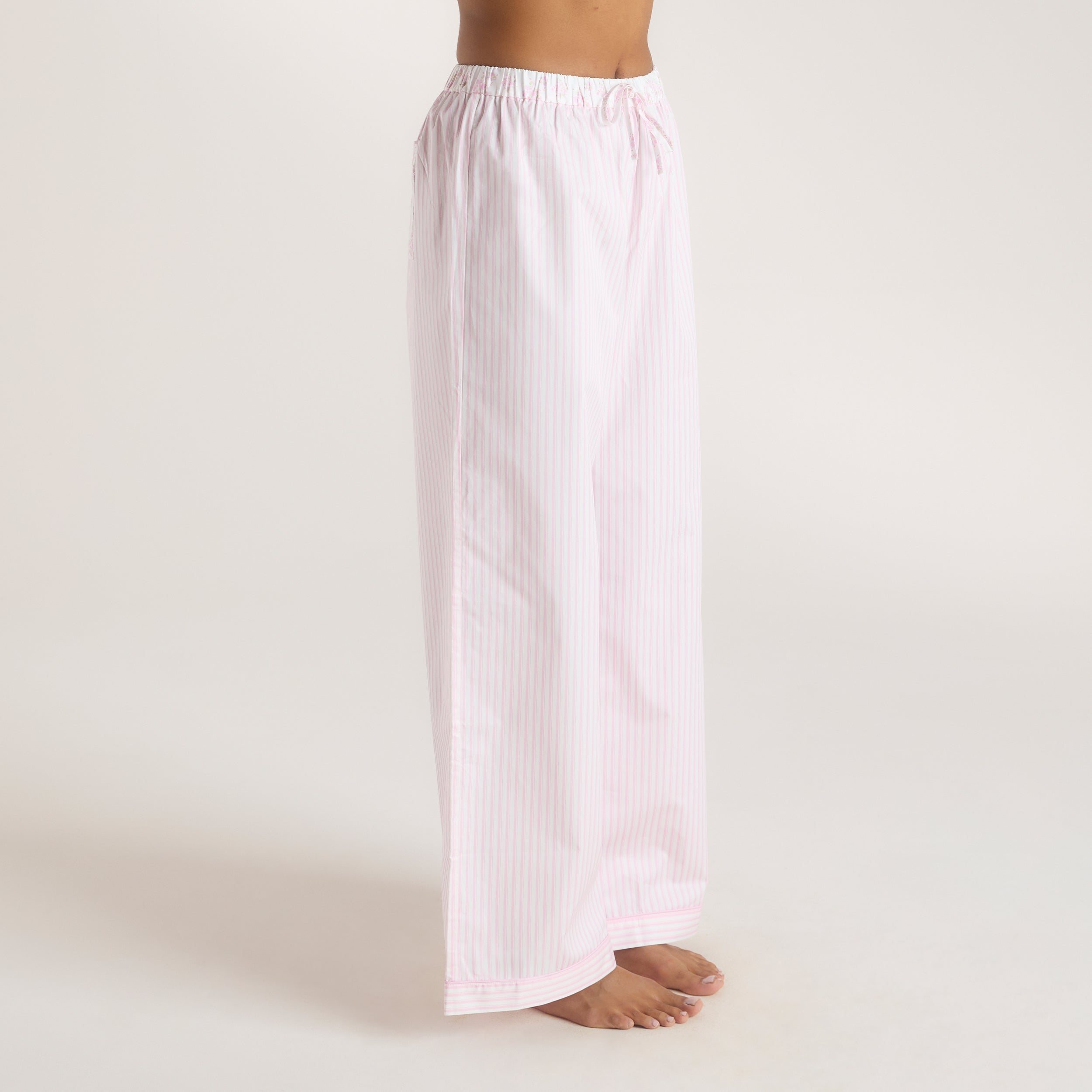 Bloom & Stripe Pyjamabukser | Bloom & Stripe Pyjamabukser - Pink