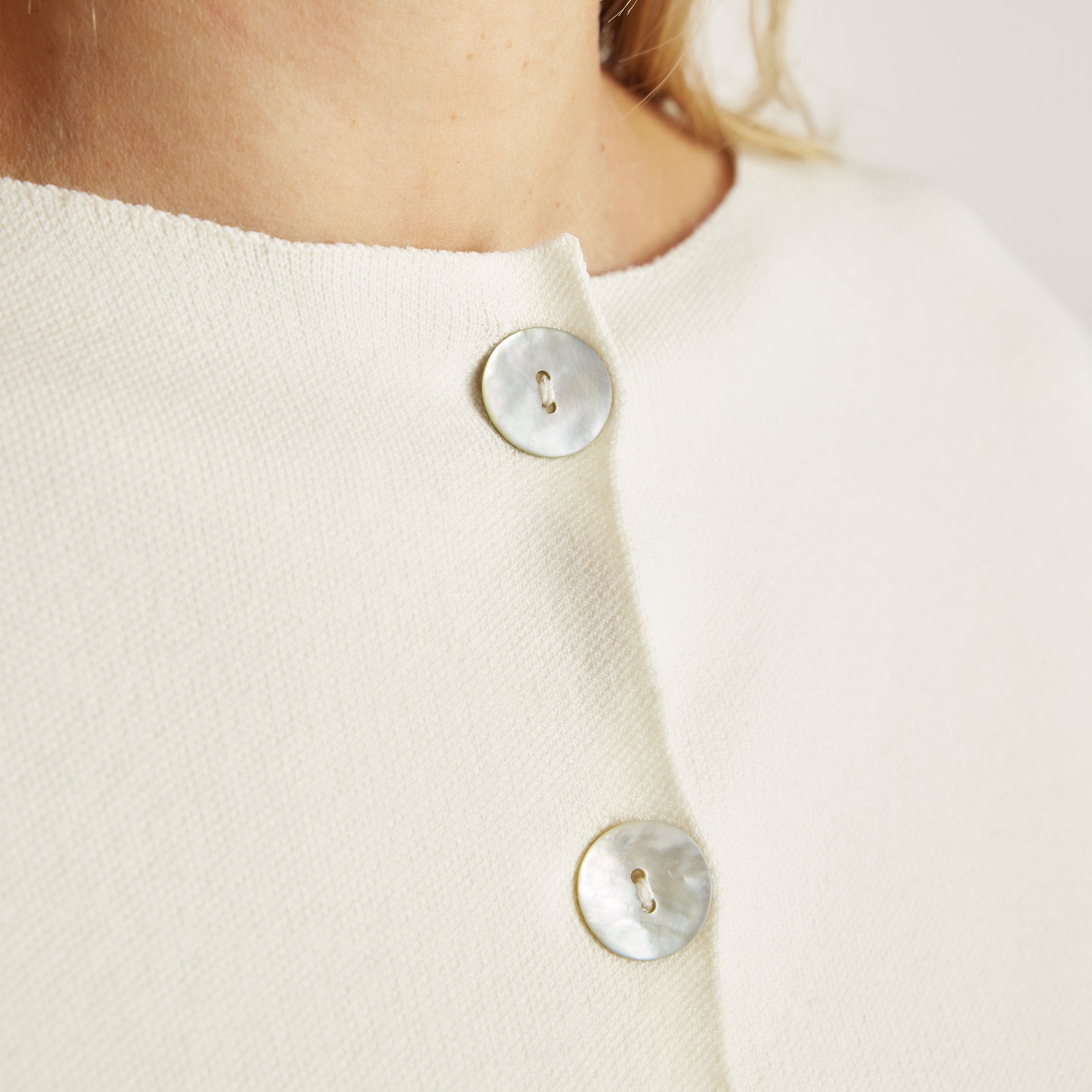 Relaxed-Fit Strikket Cardigan | Relaxed-Fit Strikket Cardigan - Sten