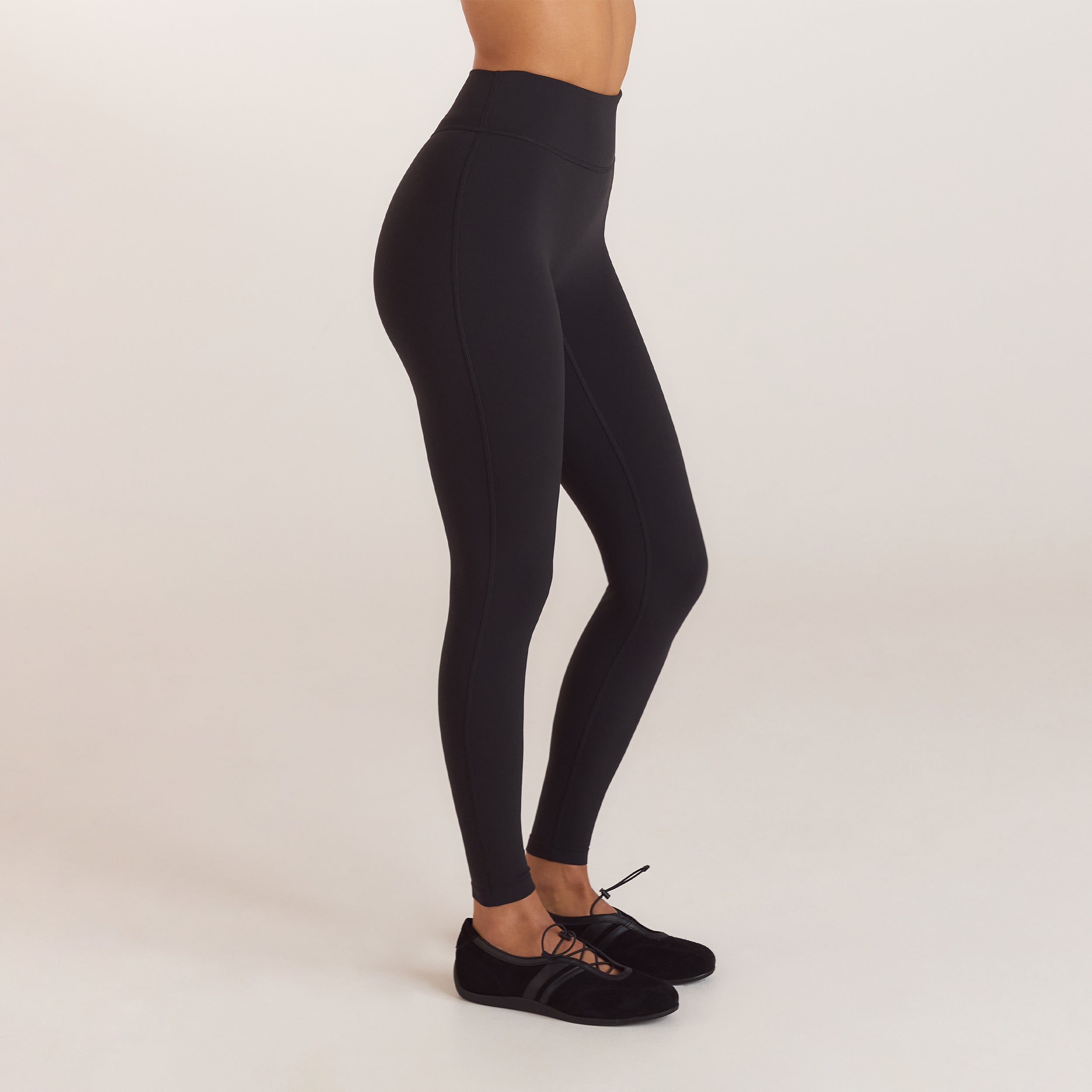 ContourSoft™ Klassiske Leggings | ContourSoft™ Klassiske Leggings - Sort