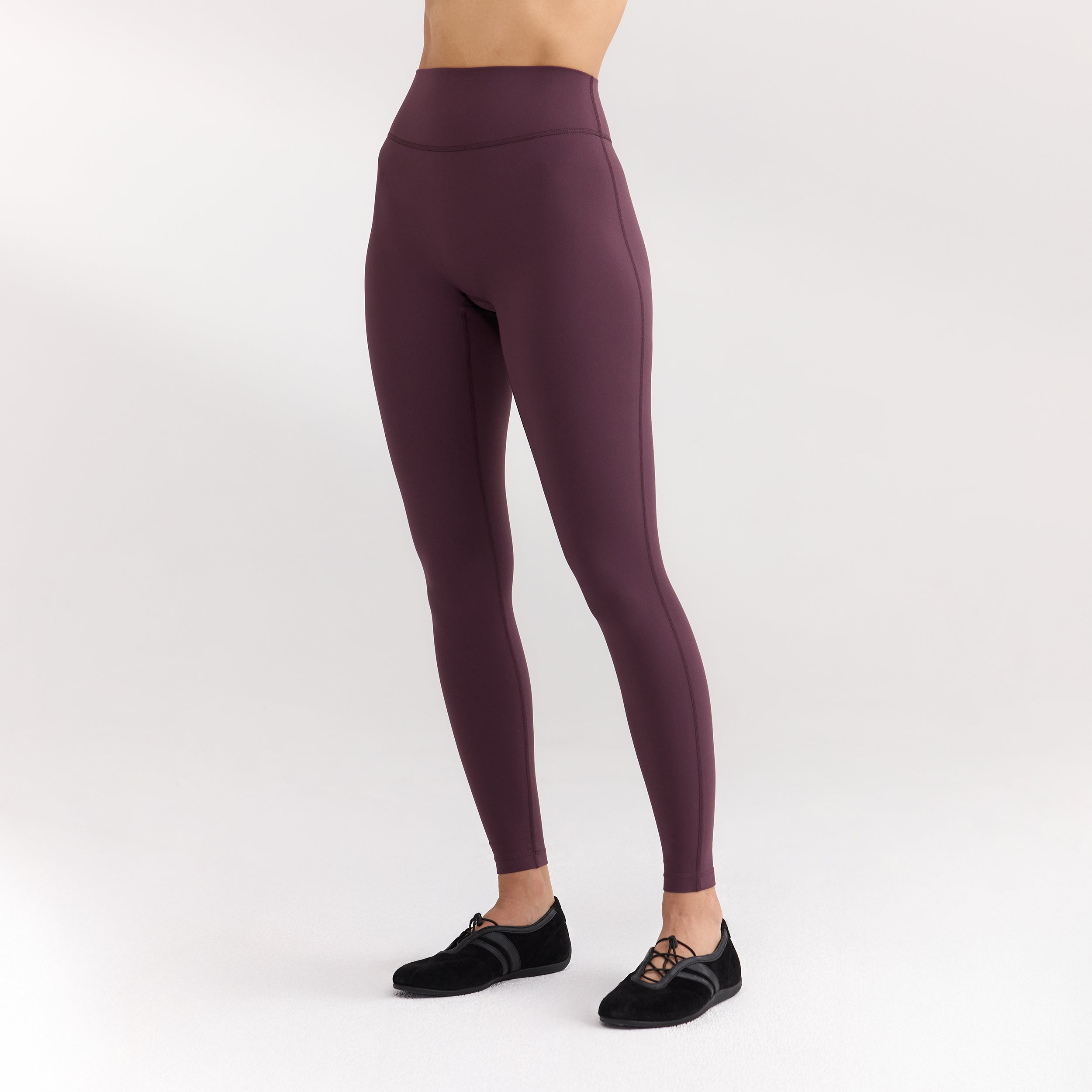 ContourSoft™ Klassiske Leggings | ContourSoft™ Klassiske Leggings - Kirsebærlak