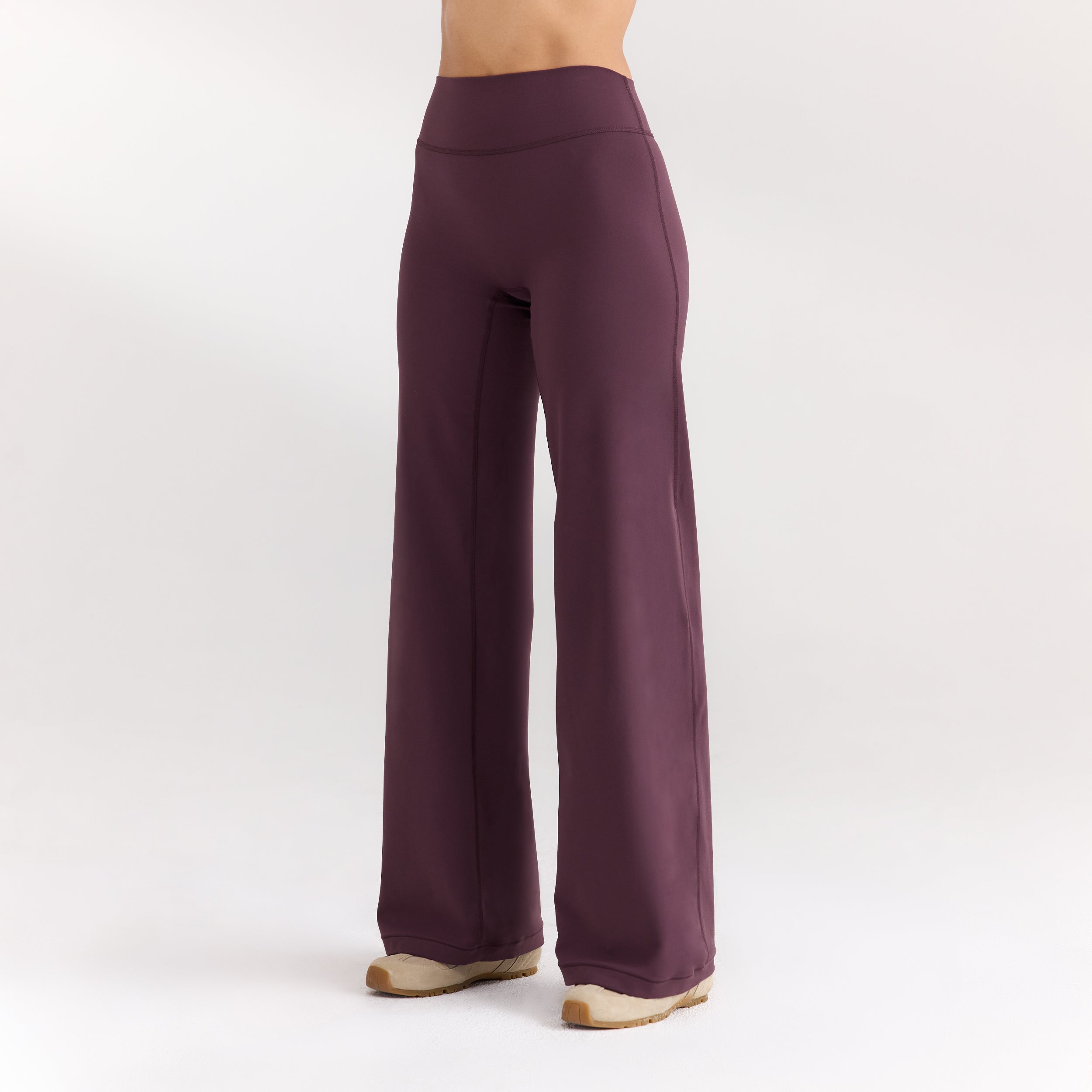 ContourSoft™ Leggings med lige ben | ContourSoft™ Leggings med lige ben - Kirsebærlak