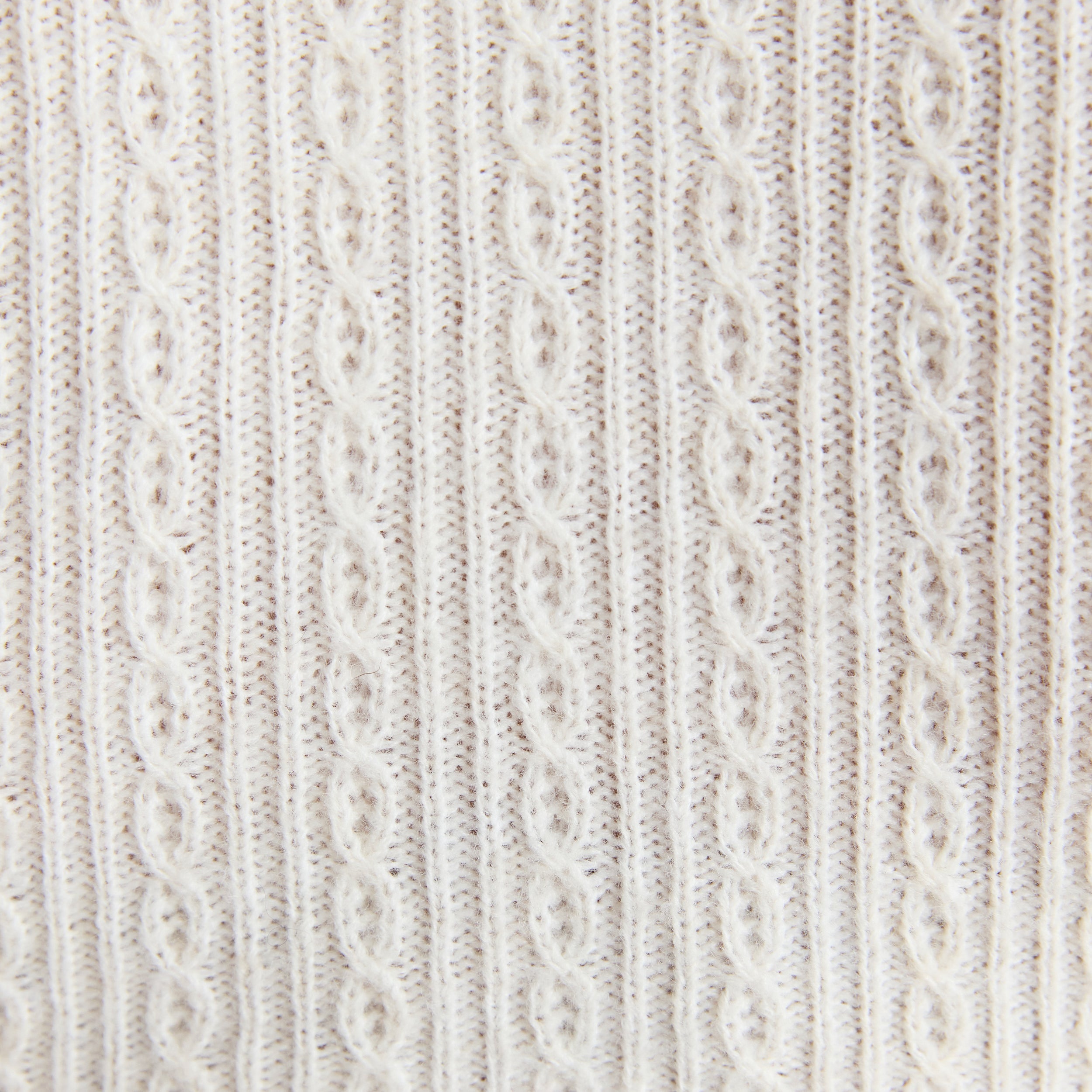 Cardigan i let strik | Cardigan i let strik - Creme