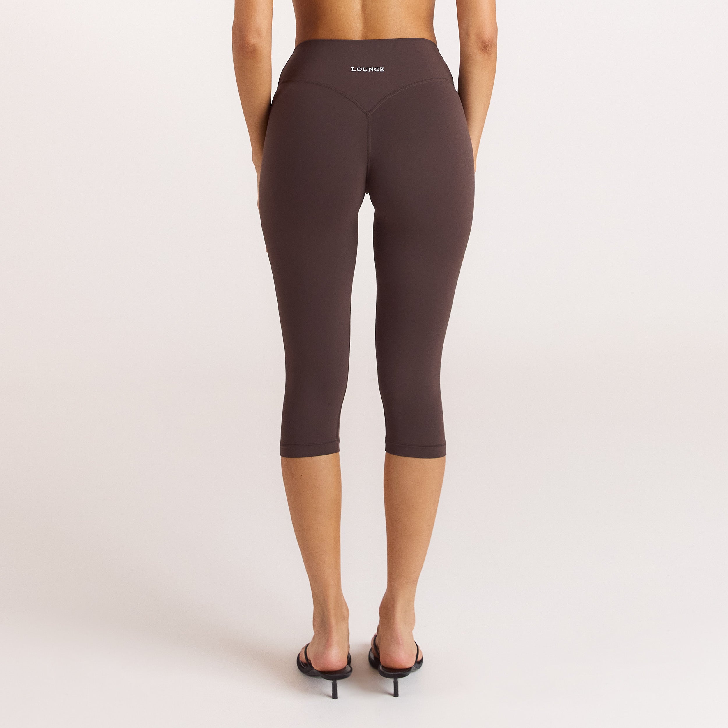ContourSoft Capri Leggings | ContourSoft Capri Leggings - Mørk Chokolade