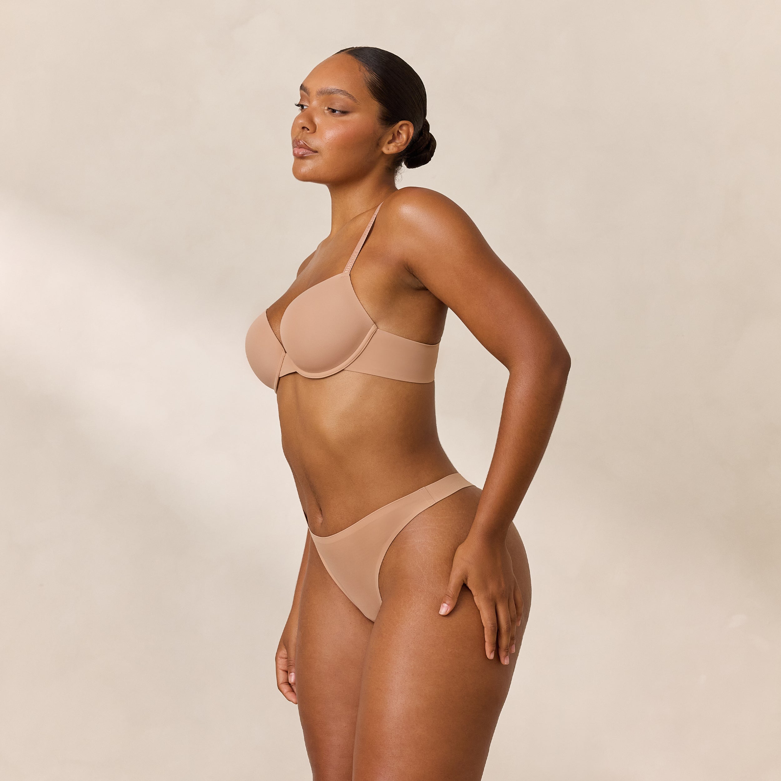 Invisible Form T-Shirt BH | Amber, 80D/L