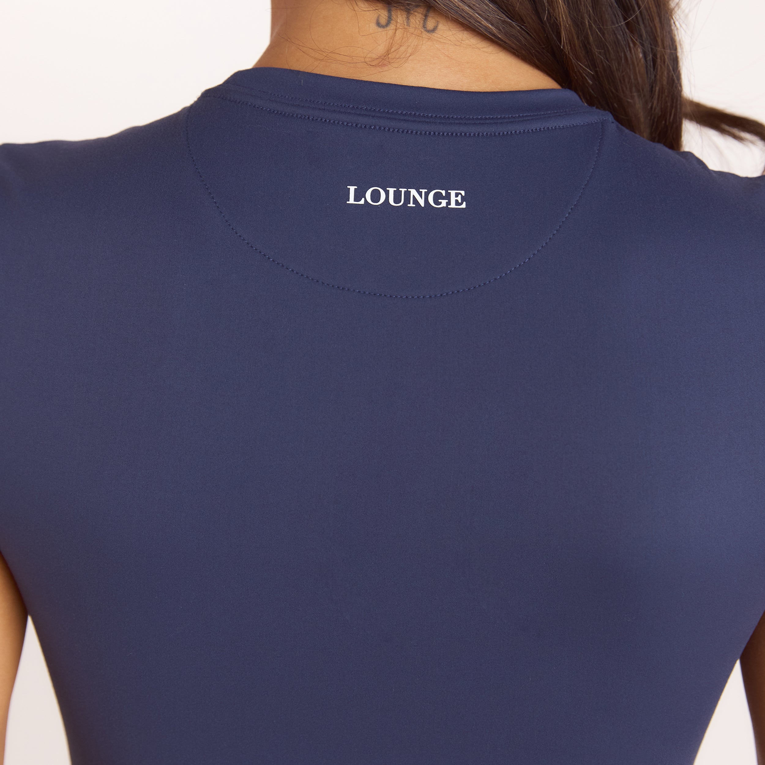 Classic Fitted Top | Classic Fitted Top - Blækblå