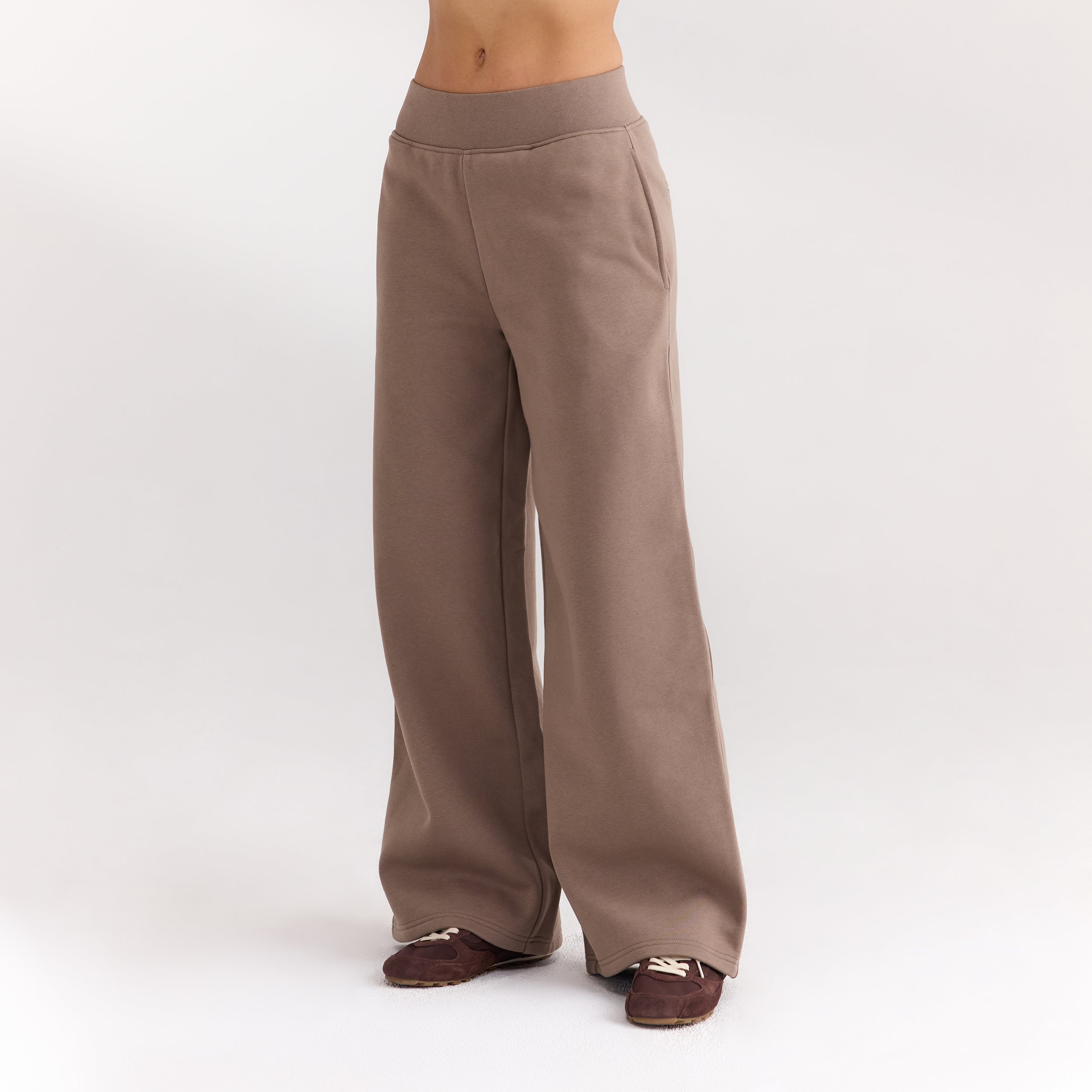 Joggers med lige ben | Joggers med lige ben - Mushroom