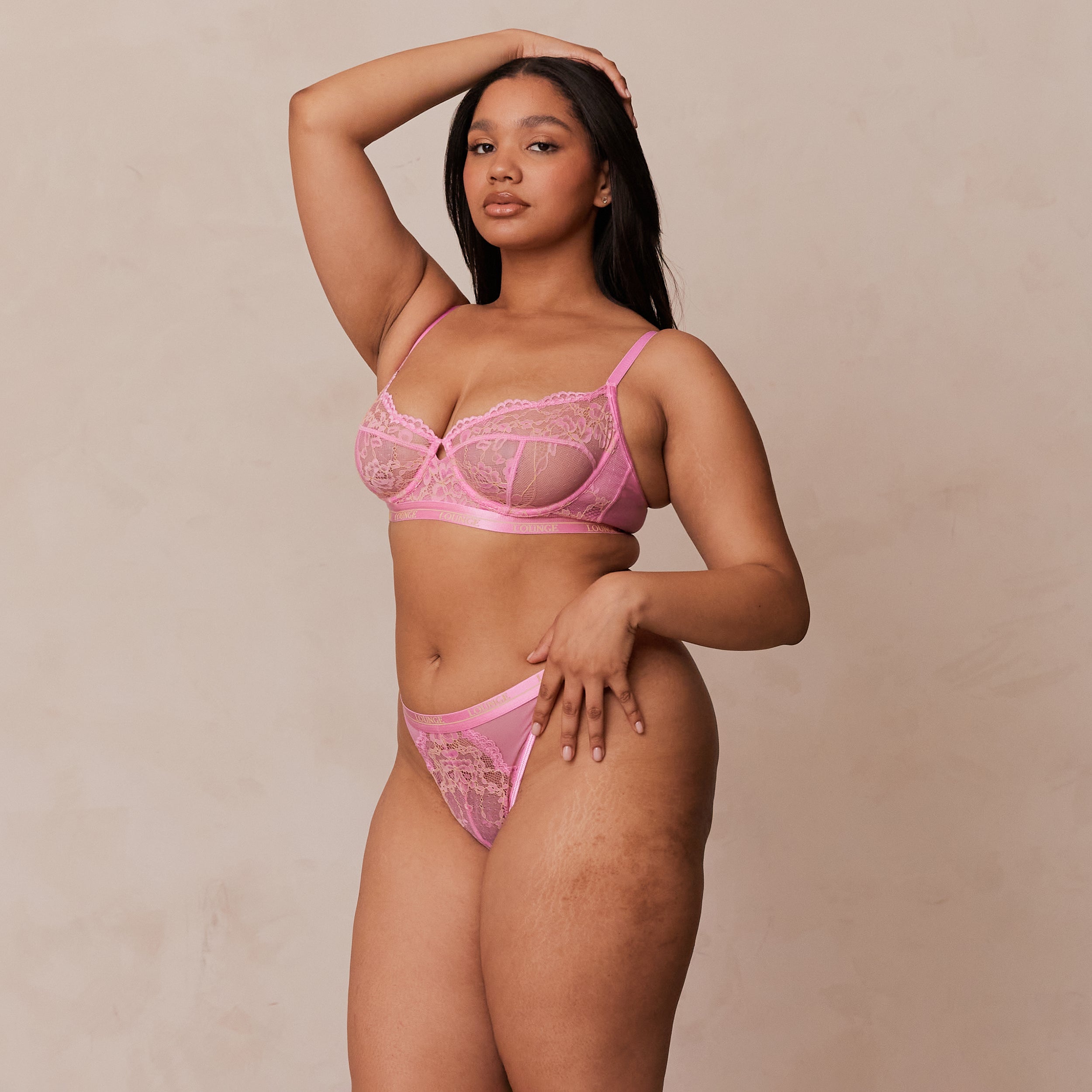 Tofarvet Blossom Balcony BH | Melanie, 80D/XL