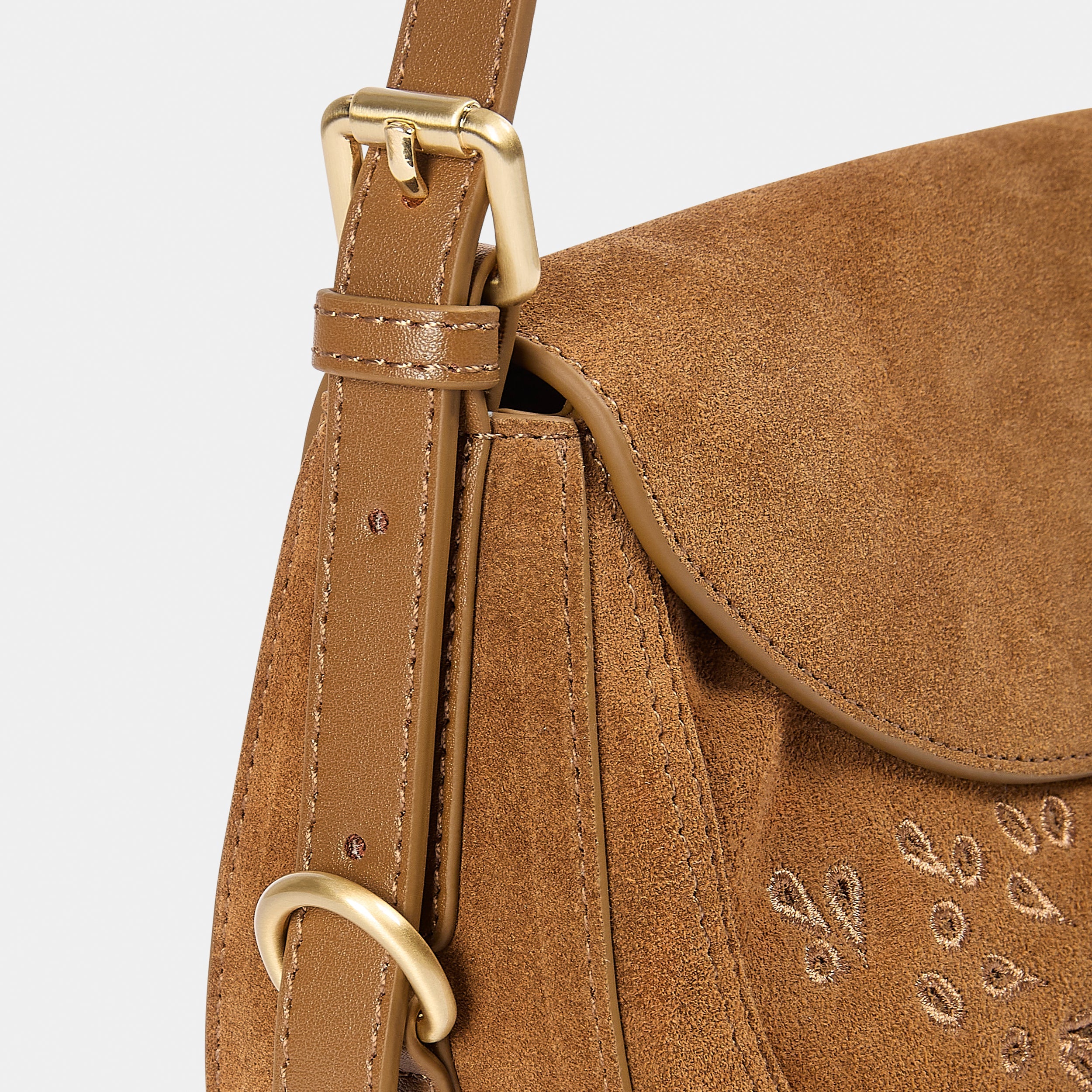 Talia Saddle Bag | Talia Saddle Bag - Brun