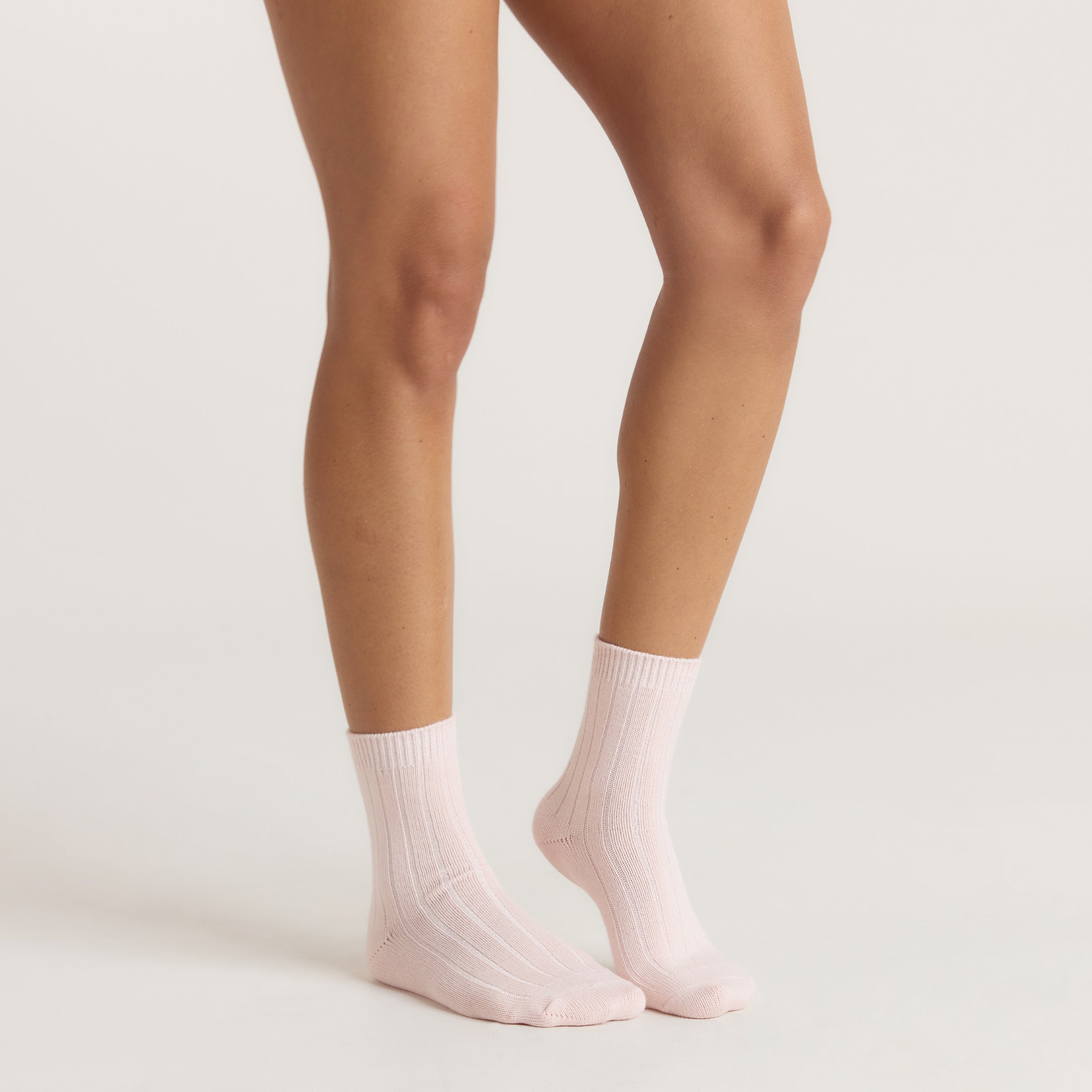 Tykke Ribstrikkede Strømper (3-pakke) - Multi alternate