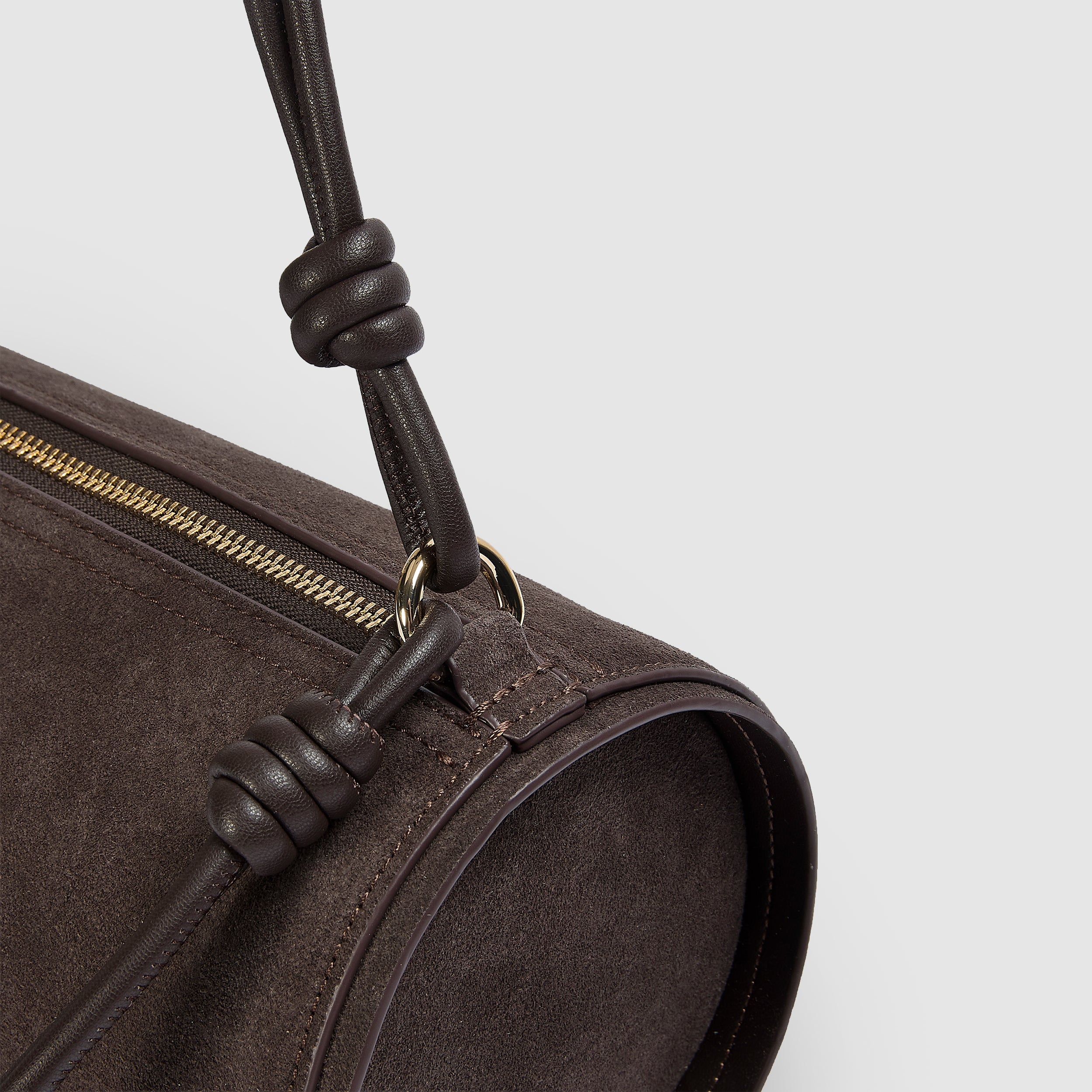 Miffy Barrel Shoulder Bag | Miffy Barrel Shoulder Bag - Chokolade