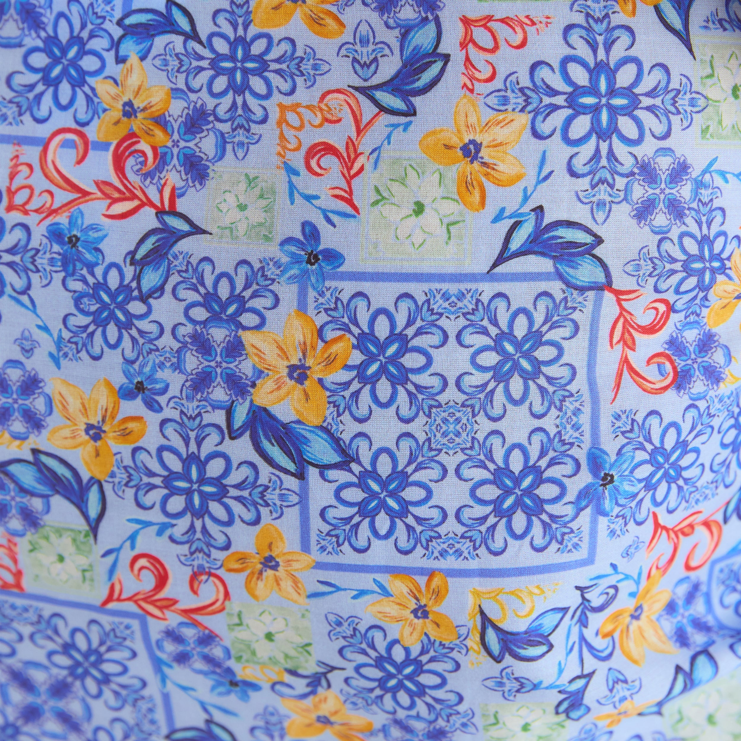 Mosaic Sarong | Mosaic Sarong - Blå Print