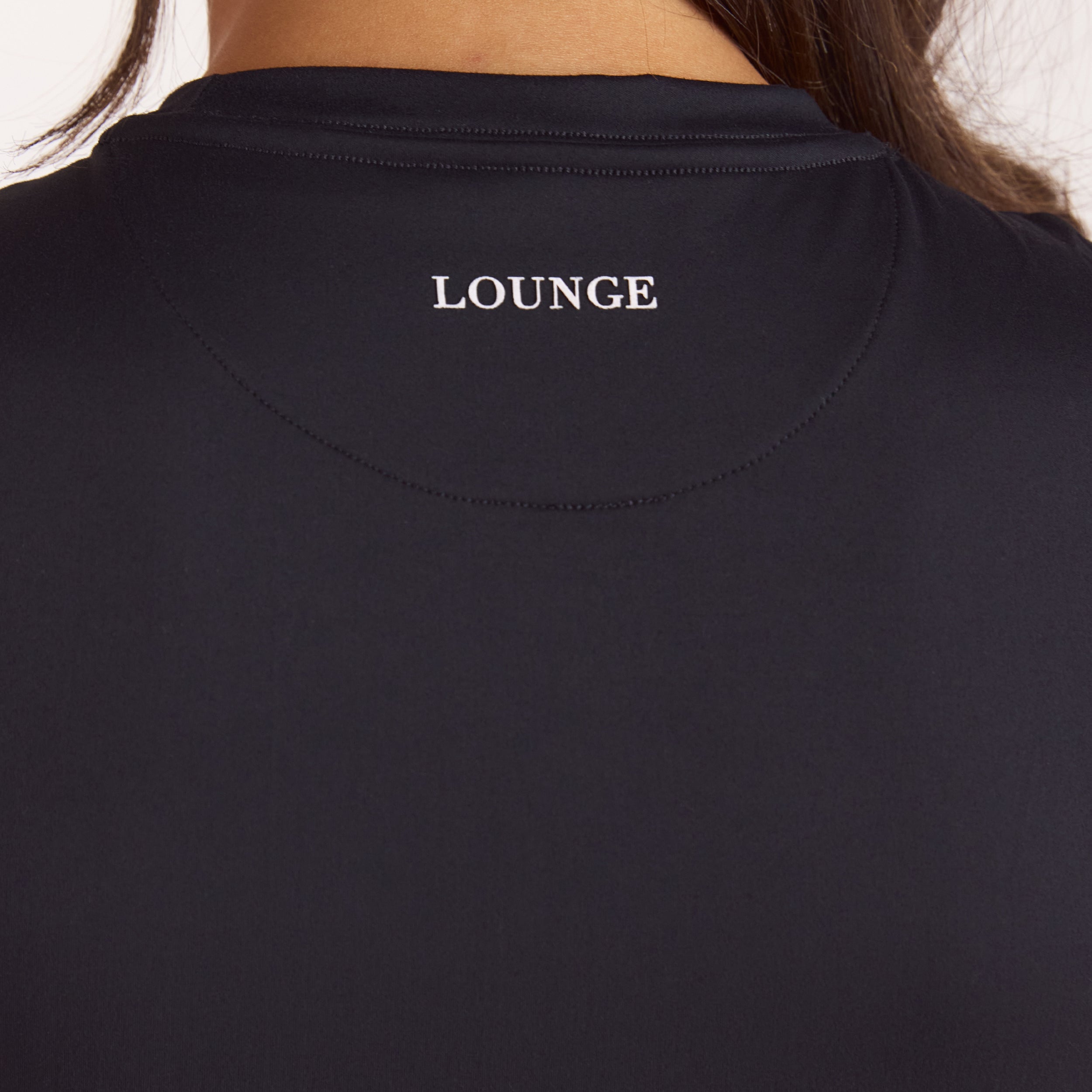 Classic Fitted Top | Classic Fitted Top - Sort