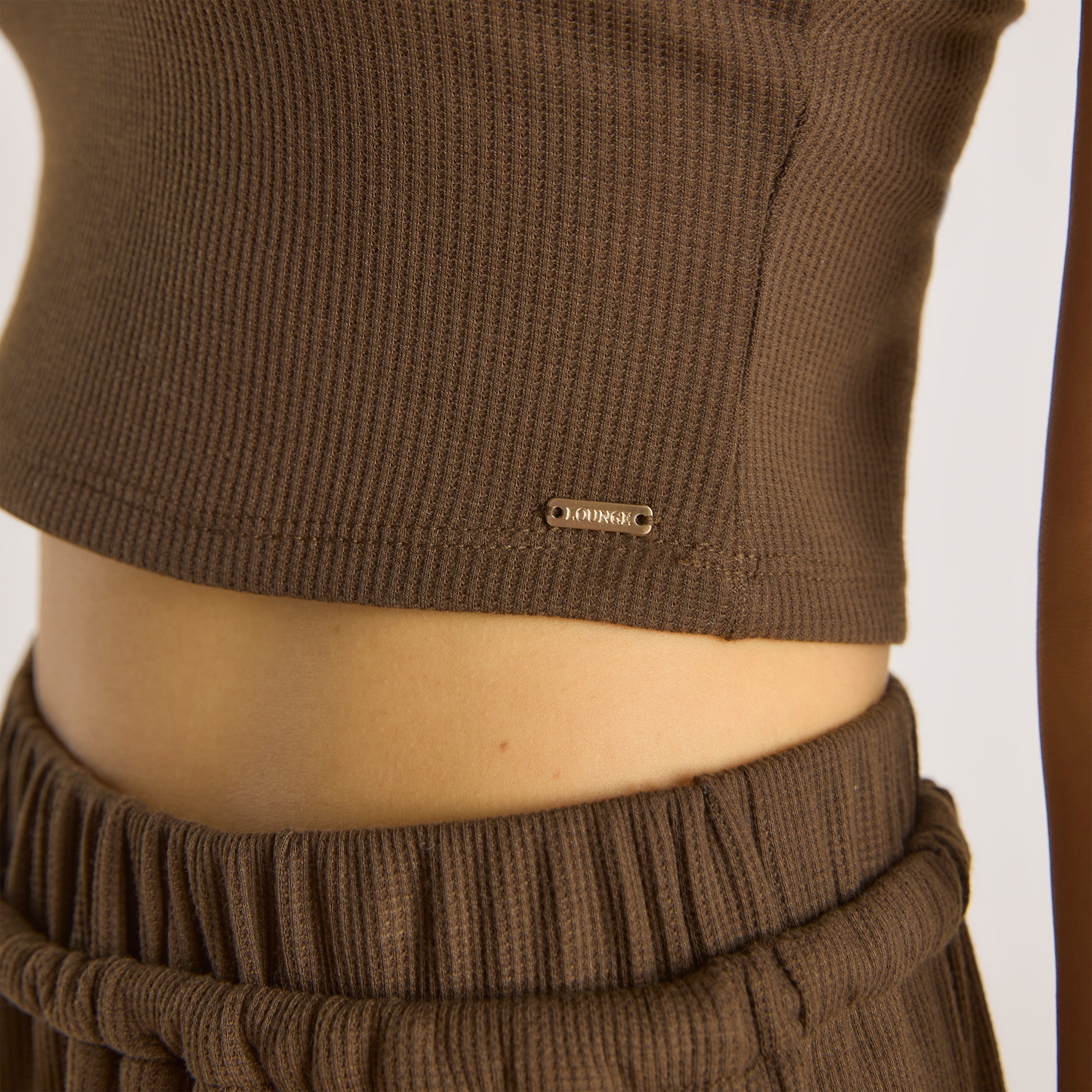 Waffle Baby Tee  | Waffle Baby Tee - Chokolade