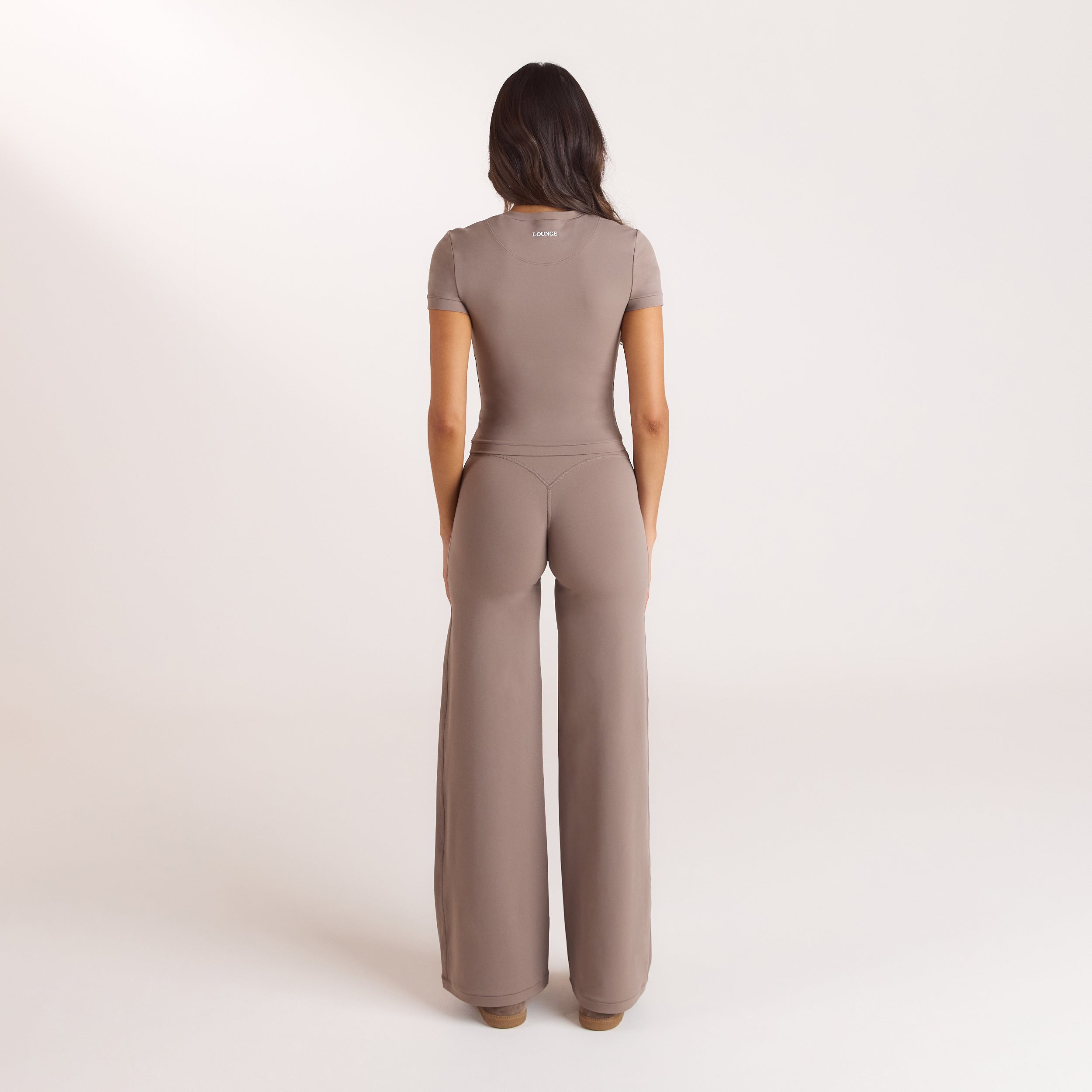 ContourSoft Leggings med lige ben | ContourSoft Leggings med lige ben - Svampefarvet