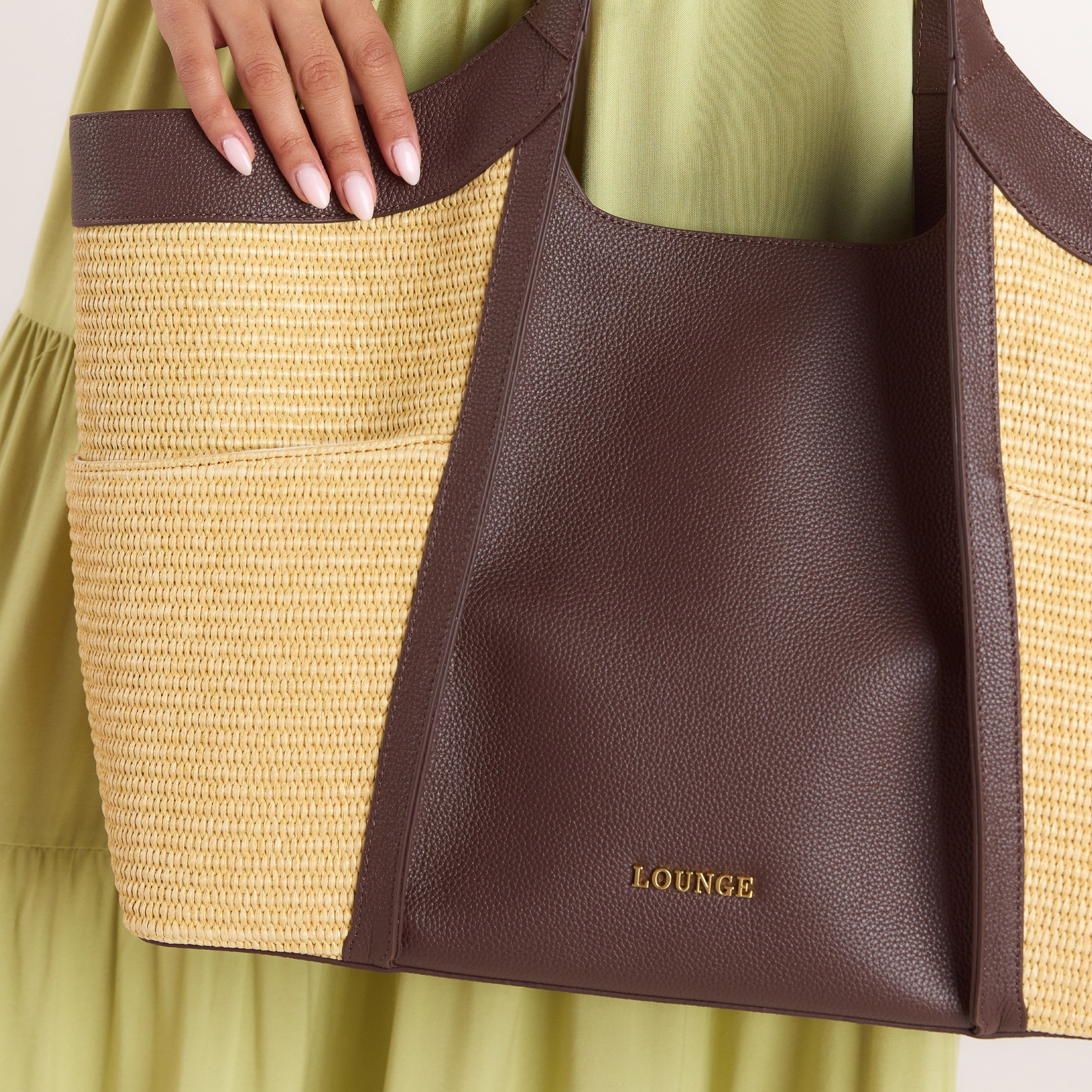 Romy Tote Bag | Romy Tote Bag - Chokolade