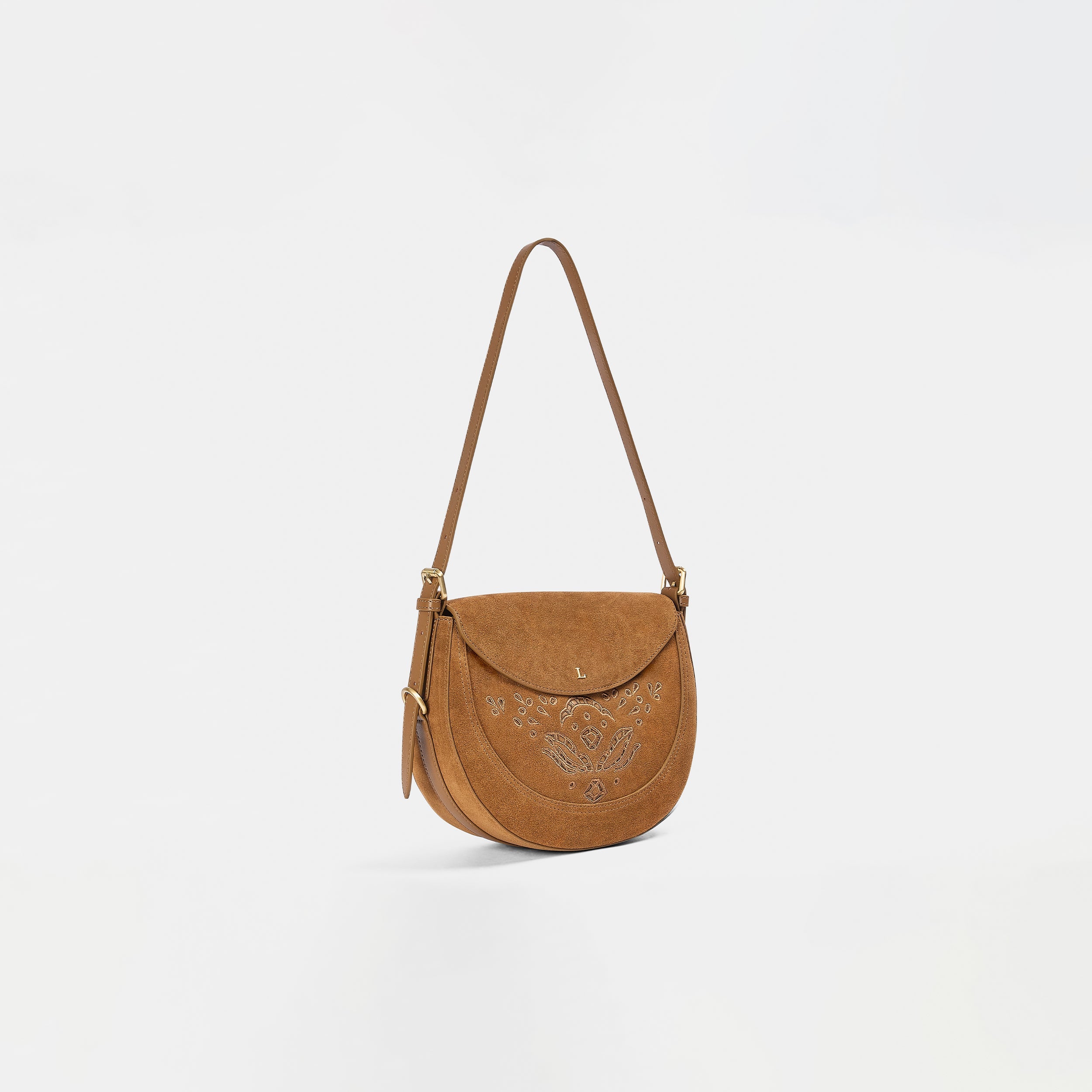 Talia Saddle Bag | Talia Saddle Bag - Brun