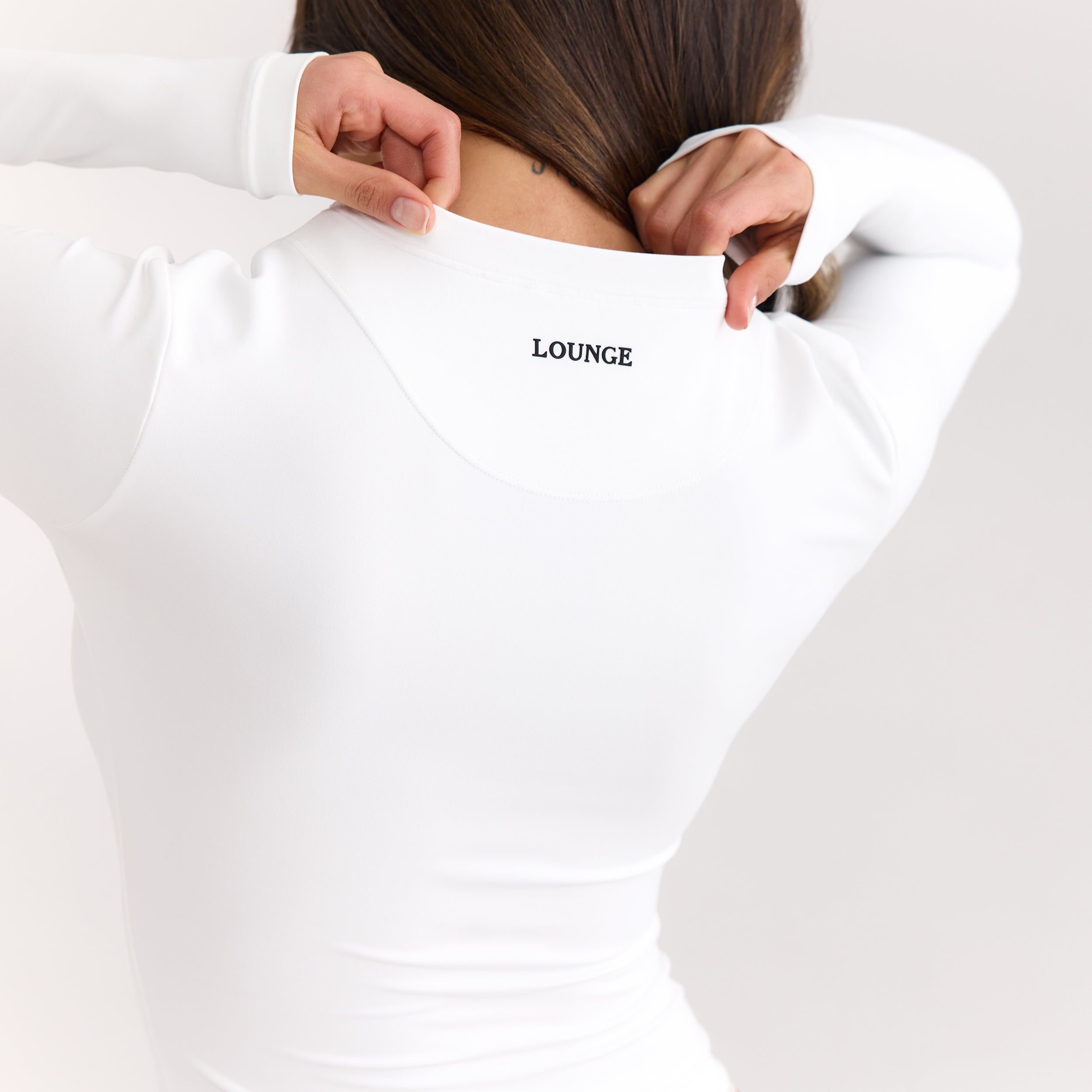 ContourSoft™ Long-Sleeve Top | ContourSoft™ Long-Sleeve Top - Hvid