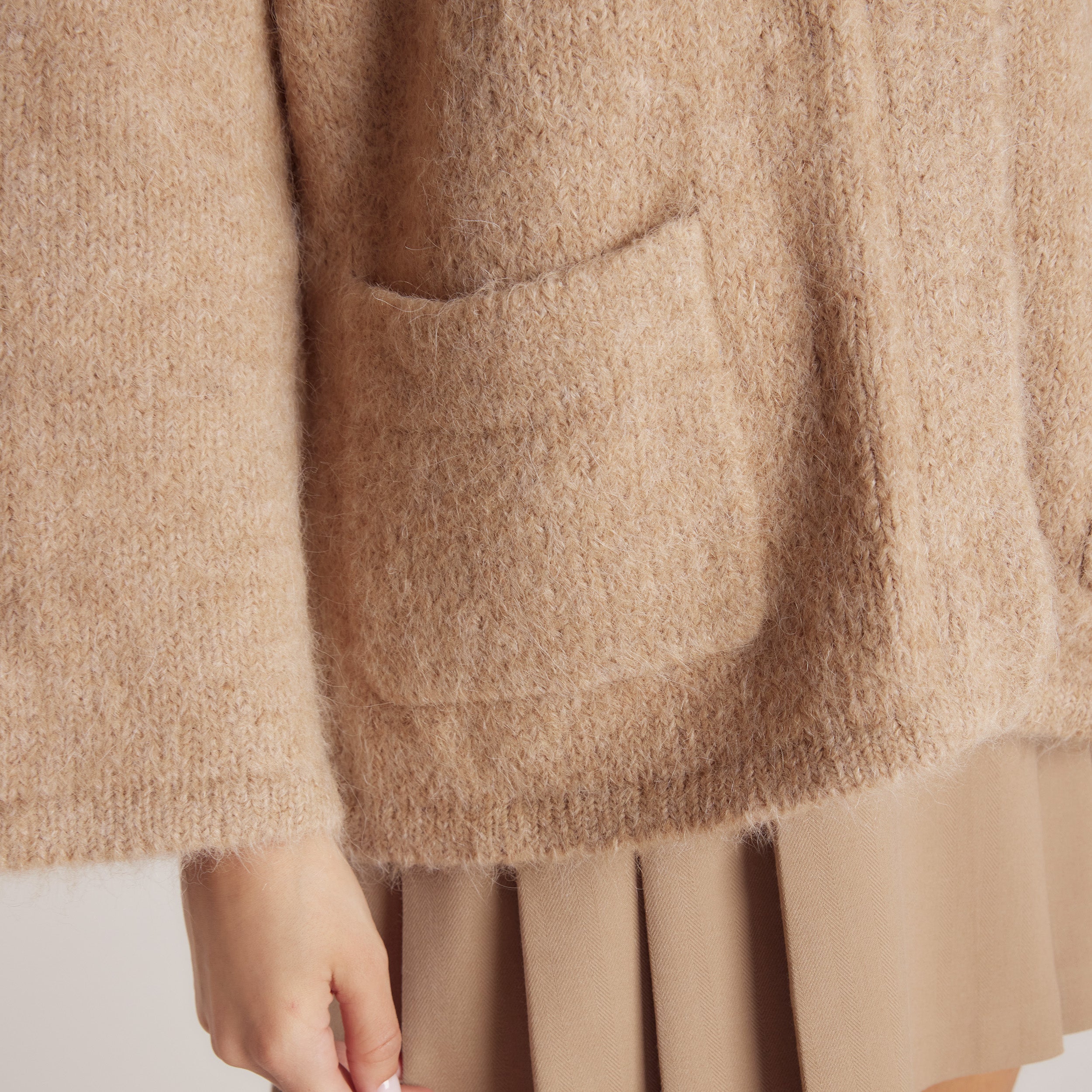 Jakke i Alpakkablanding | Nicola, S