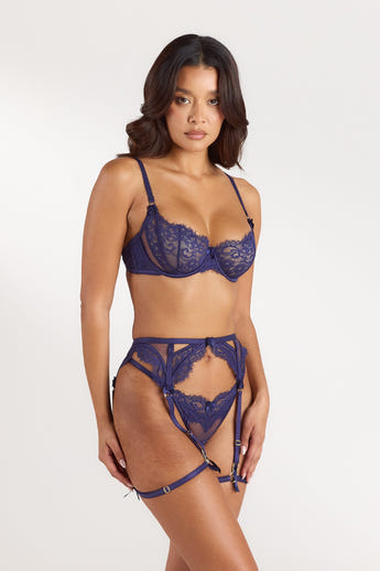 Cassandra Intimates BH (sæt) - Navy alternate
