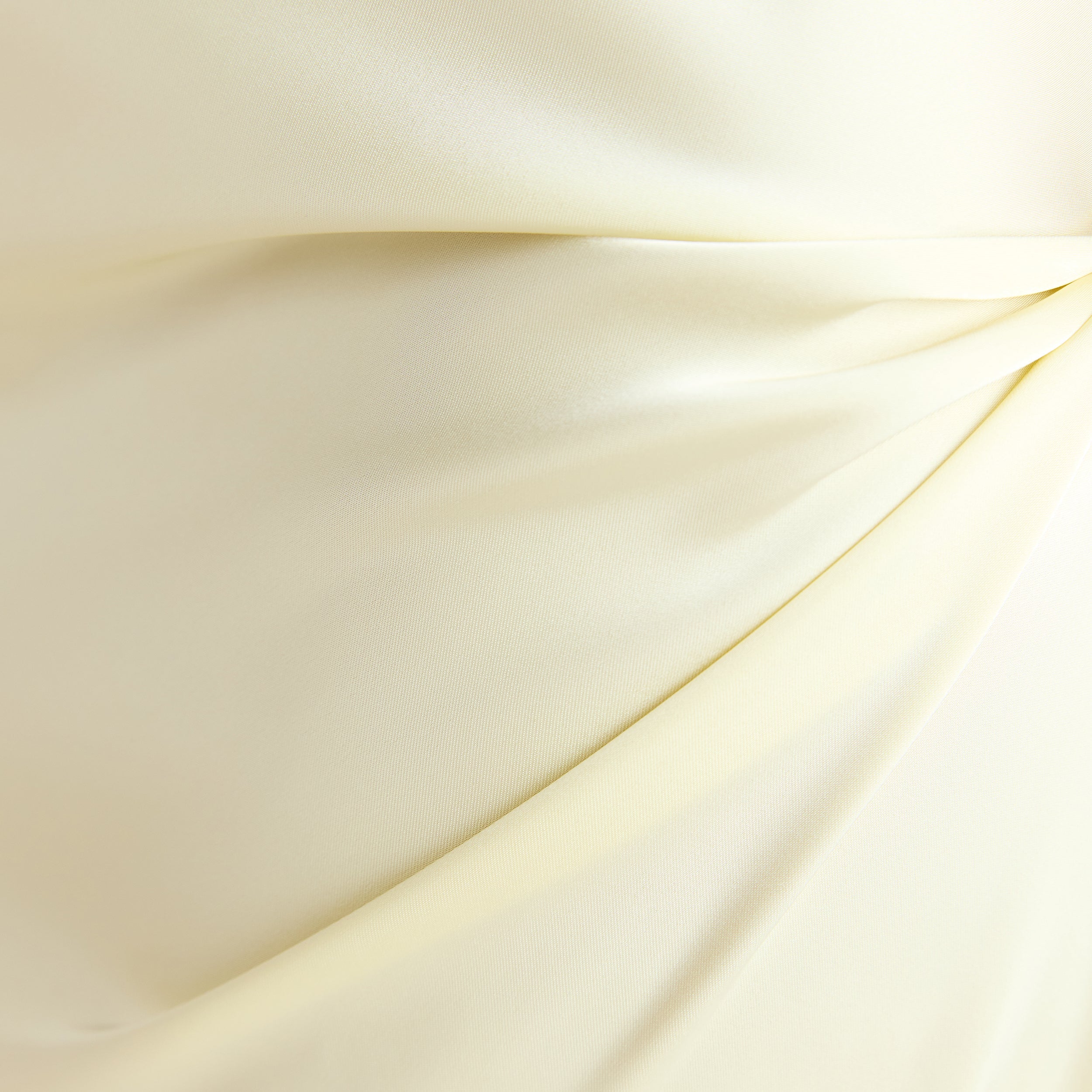 Satin Fitted Maxi-nederdel | Satin Fitted Maxi-nederdel - Citrongul