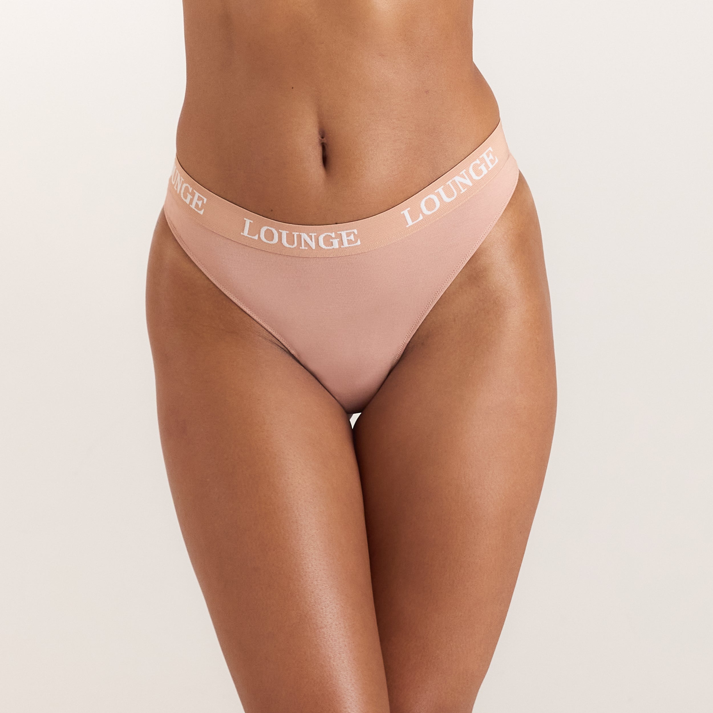Bamboo Nurture Thong - Honningfarvet