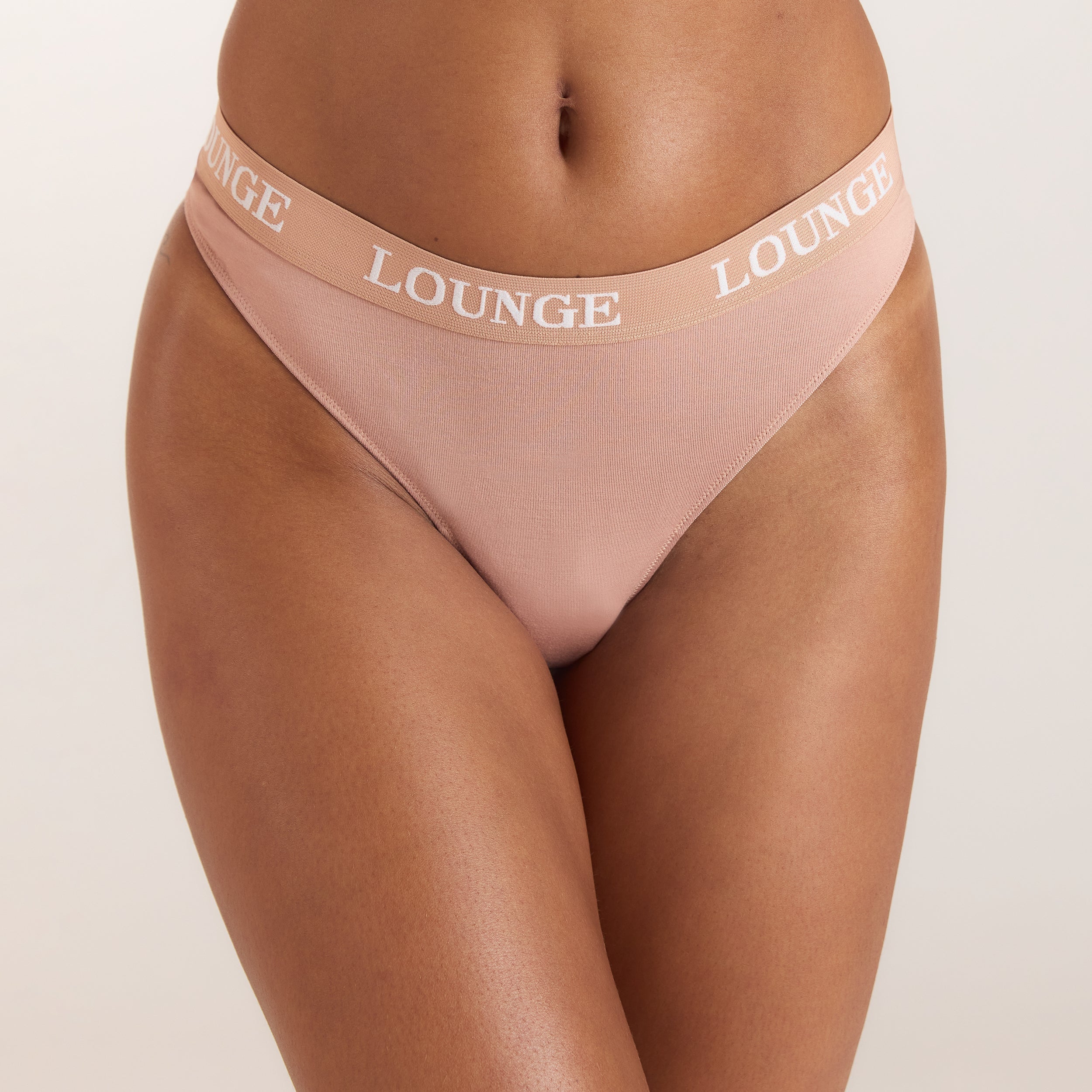 Bamboo Nurture Thong | Bamboo Nurture Thong - Honningfarvet