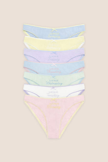 Days of the Week Trusser (7-pakke) - Multicolour Pastel