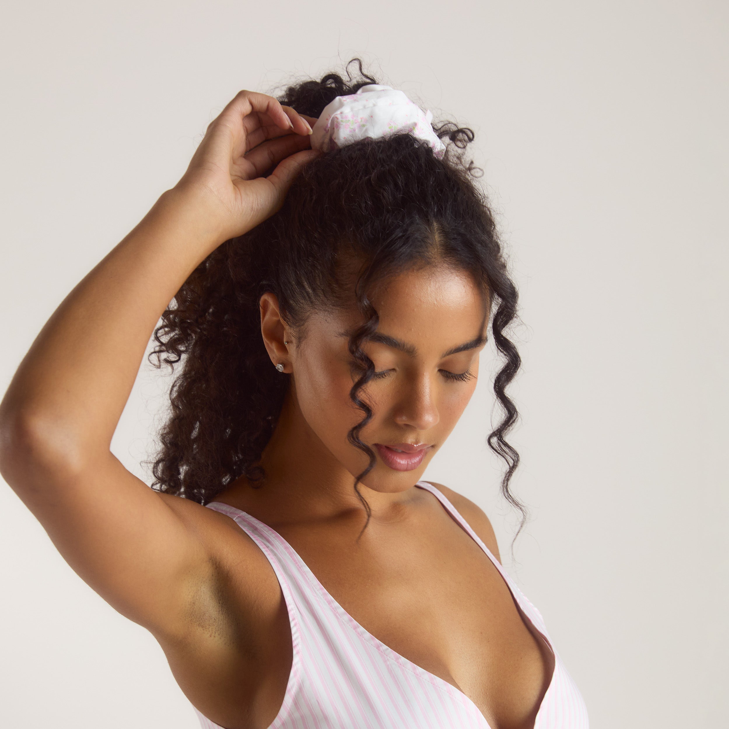 Bloom & Stripe Scrunchies (3-pak) | Bloom & Stripe Scrunchies (3-pak) - Multi