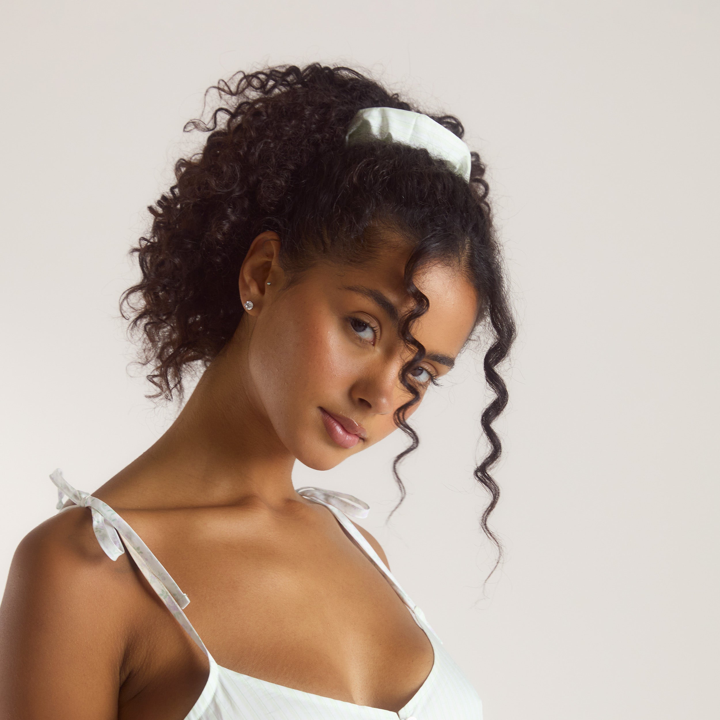 Bloom & Stripe Scrunchies (3-pak) | Bloom & Stripe Scrunchies (3-pak) - Multi